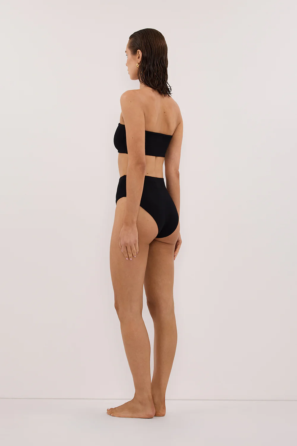 BASE BLACK HIGH WAIST BRIEF - Image 4