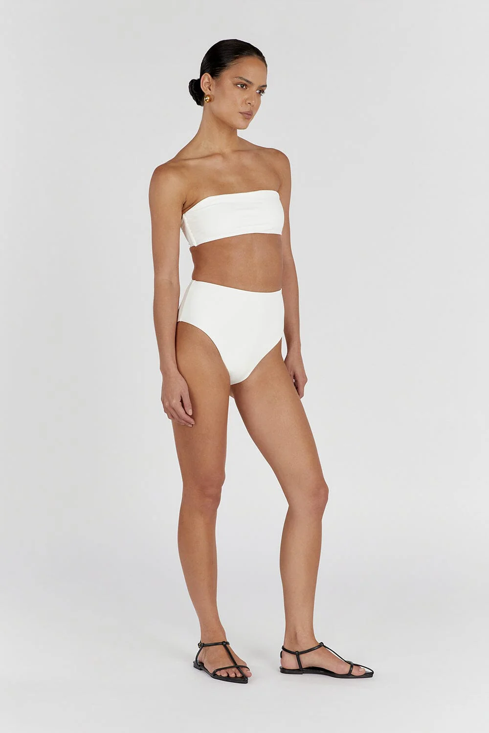 CALLIE OFF WHITE HIGH WAISTED BRIEF - Image 3