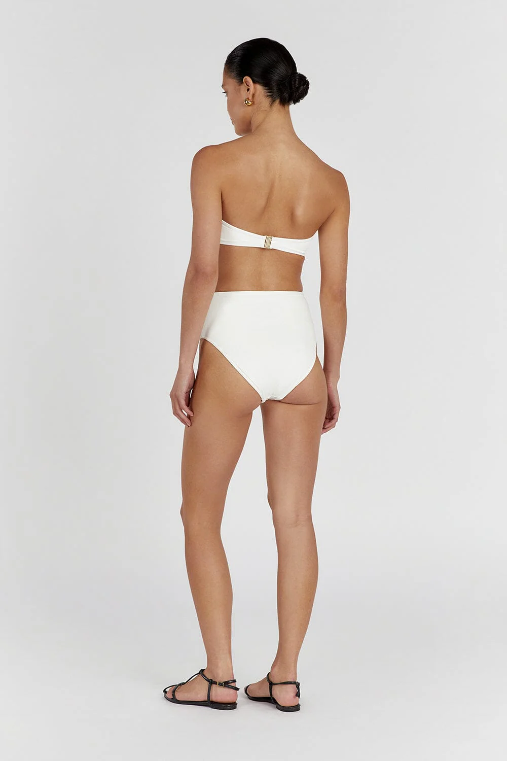 CALLIE OFF WHITE HIGH WAISTED BRIEF - Image 4