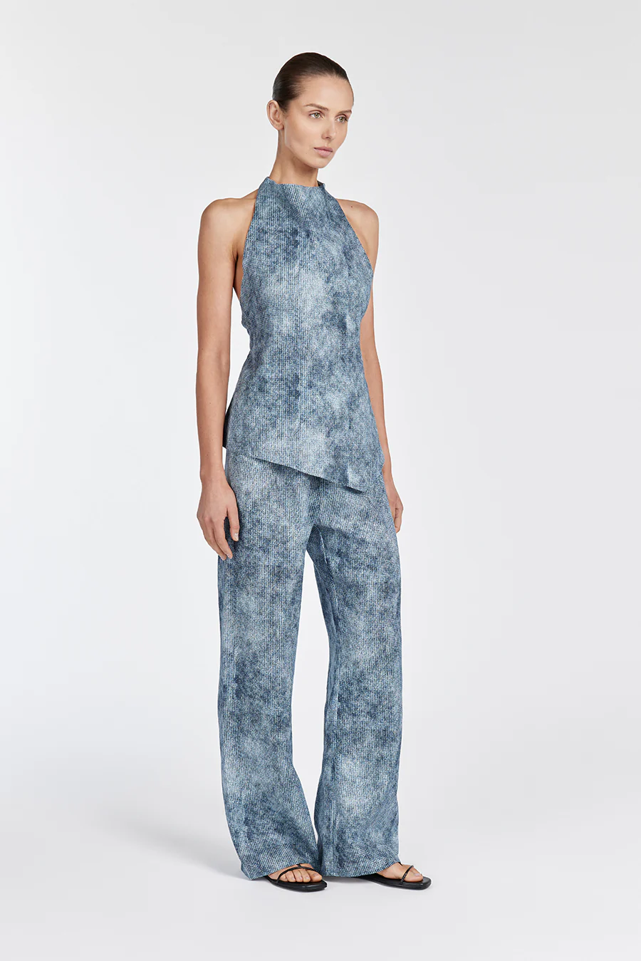 LEON LINEN DRAWSTRING  PANT - Image 3