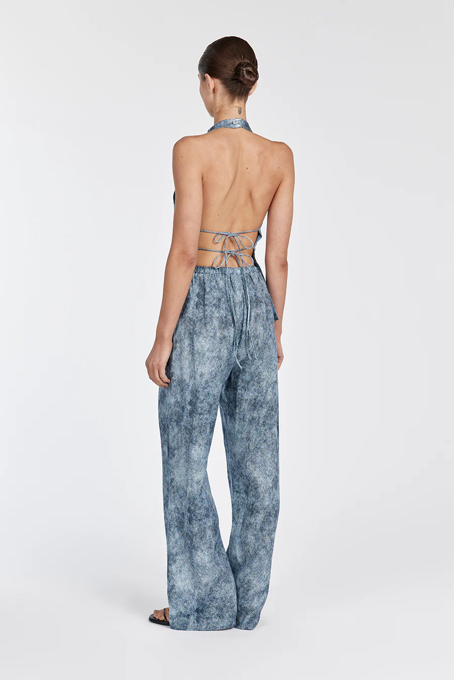 LEON LINEN DRAWSTRING  PANT - Image 4