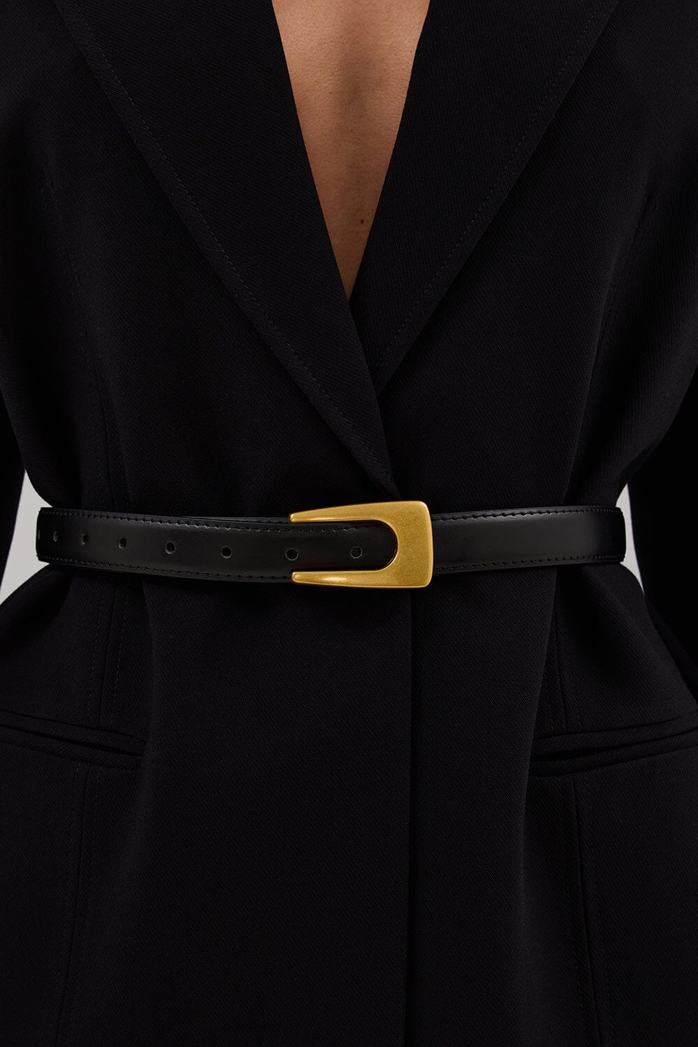 NOAH THE LABEL BLACK CLASSIC BELT - Image 3